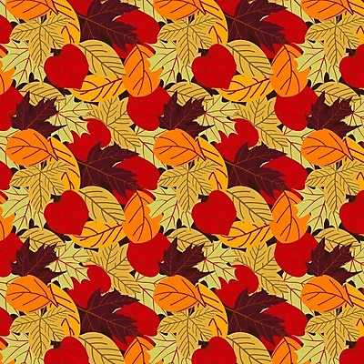 EPS 해외이미지 낙엽 패턴 일러스트 사람없음 주황색 패턴백그라운드 가을 해외일러스트 계절 컬러 백그라운드 잎 무늬 파일형식 벡터