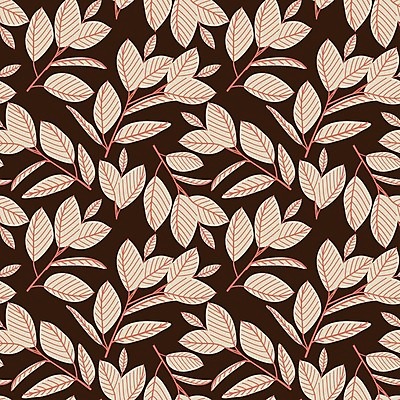 EPS 해외이미지 잎 패턴 일러스트 사람없음 갈색 패턴백그라운드 가을 해외일러스트 식물 계절 컬러 백그라운드 무늬 파일형식 벡터