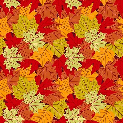 EPS 해외이미지 단풍 낙엽 패턴 일러스트 사람없음 주황색 패턴백그라운드 가을 해외일러스트 계절 컬러 백그라운드 잎 무늬 파일형식 벡터