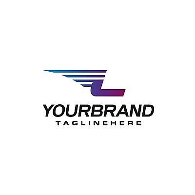 EPS 해외이미지 선 일러스트 회사 비즈니스 사람없음 심볼 L 브랜딩 해외일러스트 알파벳 파일형식 벡터