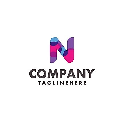 EPS 해외이미지 일러스트 회사 비즈니스 사람없음 N 심볼 브랜딩 해외일러스트 알파벳 파일형식 벡터
