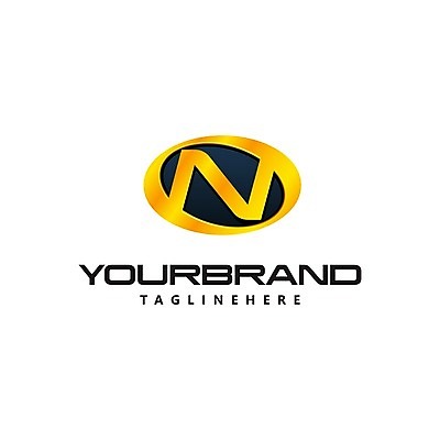 EPS 해외이미지 일러스트 회사 비즈니스 사람없음 원형 N 심볼 브랜딩 해외일러스트 도형 알파벳 파일형식 벡터