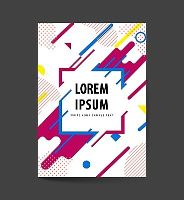 EPS 해외이미지 디자인 그래픽백그라운드 일러스트 사람없음 그래픽 빨간색 사각형 커버 흰색 기하학 지오메트릭 해외일러스트 도형 컬러 백그라운드 무늬 파일형식 벡터