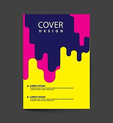 EPS 해외이미지 디자인 그래픽백그라운드 일러스트 사람없음 그래픽 노란색 커버 남색 기하학 지오메트릭 해외일러스트 컬러 백그라운드 무늬 파일형식 벡터