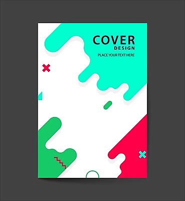 EPS 해외이미지 디자인 그래픽백그라운드 일러스트 사람없음 그래픽 초록색 커버 흰색 기하학 지오메트릭 해외일러스트 컬러 백그라운드 무늬 파일형식 벡터