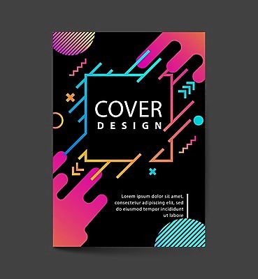 EPS 해외이미지 디자인 그래픽백그라운드 일러스트 사람없음 그래픽 사각형 검은색 커버 기하학 지오메트릭 해외일러스트 도형 컬러 백그라운드 무늬 파일형식 벡터