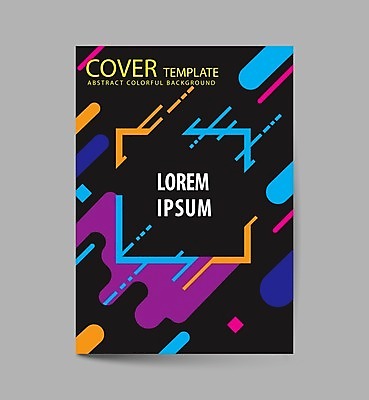 EPS 해외이미지 디자인 그래픽백그라운드 일러스트 사람없음 그래픽 사각형 검은색 커버 기하학 지오메트릭 해외일러스트 도형 컬러 백그라운드 무늬 파일형식 벡터