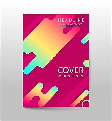 EPS 해외이미지 디자인 그래픽백그라운드 일러스트 사람없음 그래픽 노란색 커버 기하학 진분홍색 지오메트릭 해외일러스트 분홍색 컬러 백그라운드 무늬 파일형식 벡터