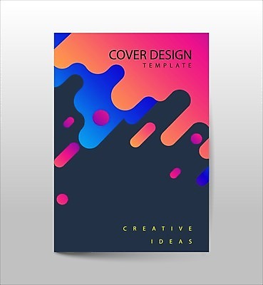 EPS 해외이미지 디자인 그래픽백그라운드 일러스트 사람없음 그래픽 파란색 검은색 주황색 커버 기하학 지오메트릭 해외일러스트 컬러 백그라운드 무늬 파일형식 벡터