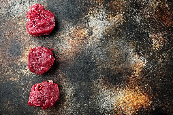 포토 JPG 해외이미지 실내 사람없음 하이앵글 소고기 카피스페이스 해외포토 뷰포인트 육류 내부 공백 파일형식