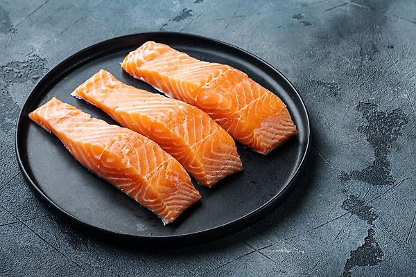 포토 JPG 해외이미지 접시 회색배경 실내 사람없음 신선 연어 해외포토 식기 백그라운드 어류 내부 회색 파일형식