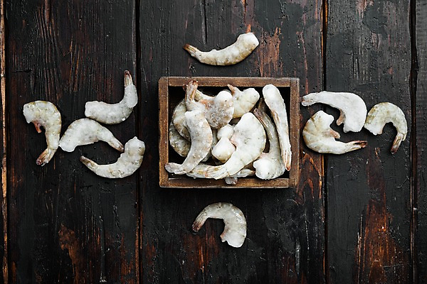 포토 JPG 해외이미지 식재료 새우 사람없음 하이앵글 나무그릇 나무탁자 해외포토 그릇 뷰포인트 탁자 갑각류 목재 파일형식