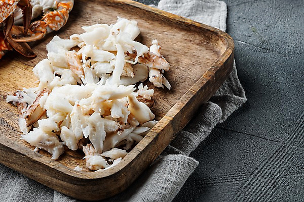 포토 JPG 해외이미지 회색배경 실내 사람없음 꽃게 천 해산물 게다리 게살 나무쟁반 해외포토 음식 백그라운드 쟁반 내부 목재 회색 게 직물 파일형식