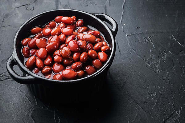 포토 JPG 해외이미지 검은배경 콩 사람없음 통조림 단팥 카피스페이스 비건 해외포토 백그라운드 곡류 검은색 공백 채식주의자 파일형식