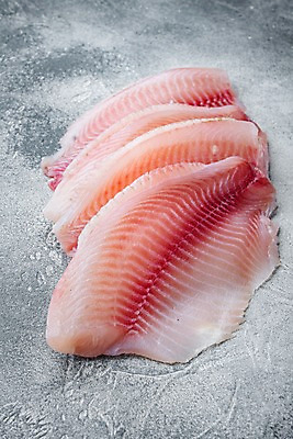 포토 JPG 해외이미지 회색배경 실내 사람없음 생선회 신선 날것 틸라피아 해외포토 백그라운드 내부 회색 회 민물고기 파일형식