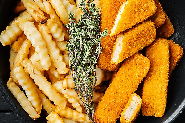 포토 JPG 해외이미지 음식 실내 근접촬영 사람없음 튀김 감자튀김 백리향 생선까스 생선튀김 해외포토 뷰포인트 감자 내부 커틀릿 파일형식