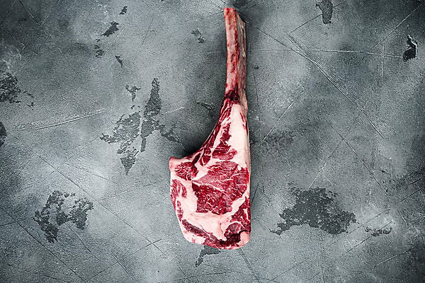 포토 JPG 해외이미지 식재료 회색배경 실내 생고기 사람없음 소고기 신선 카피스페이스 토마호크 해외포토 백그라운드 육류 내부 공백 회색 파일형식