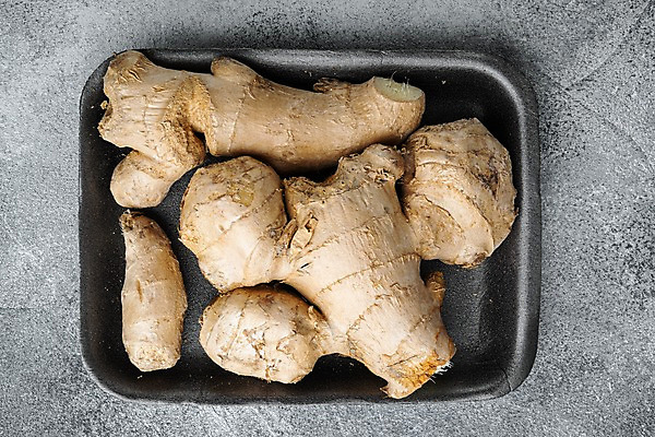 포토 JPG 해외이미지 식재료 회색배경 쟁반 실내 사람없음 하이앵글 생강 해외포토 뷰포인트 백그라운드 채소 내부 회색 파일형식