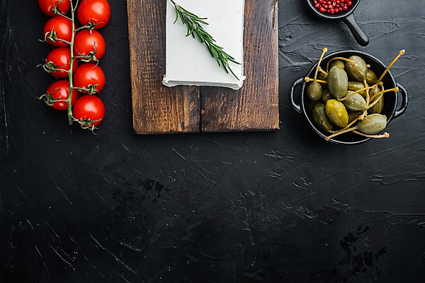 포토 JPG 해외이미지 검은배경 사람없음 하이앵글 샐러드 채식 다이어트음식 채식주의자 비건음식 해외포토 음식 뷰포인트 백그라운드 다이어트 검은색 파일형식 비건