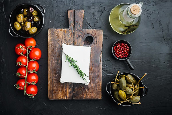 포토 JPG 해외이미지 검은배경 사람없음 하이앵글 샐러드 채식 다이어트음식 채식주의자 비건음식 해외포토 음식 뷰포인트 백그라운드 다이어트 검은색 파일형식 비건