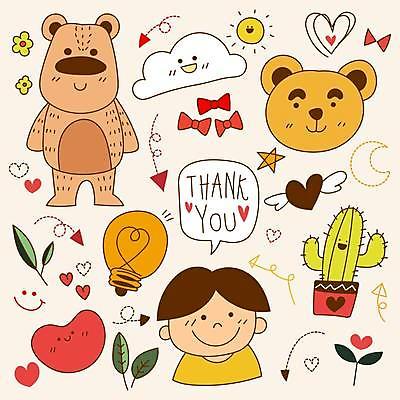 EPS 해외이미지 구름 캐릭터 남자 꽃 별 말풍선 스티커 두마리 일러스트 전구 곰 나비넥타이 나뭇잎 선인장 한명 소년 상반신 태양 달 하트 그림 땡큐 소년한명만 아기자기 해외일러스트 일러캐릭터 자연요소 모양 식물 동물 1 어린이 컨셉 잎 2 포유류 넥타이 사람 남자한명만 소년만 파일형식 벡터