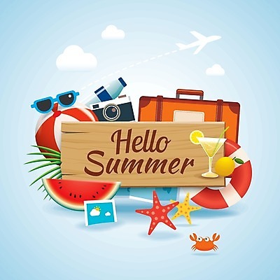 EPS 해외이미지 구름 지도 일러스트 불가사리 수박 비행기 타이포그라피 사람없음 여름 파란색 선글라스 카메라 여행가방 게 칵테일 비치볼 레몬 생수 튜브 파라다이스 해외일러스트 자연요소 문자 계절 안경 컬러 가방 과일 공 항공교통 극피동물 대중교통 바캉스용품 주류 갑각류 전자제품 물병 파일형식 벡터