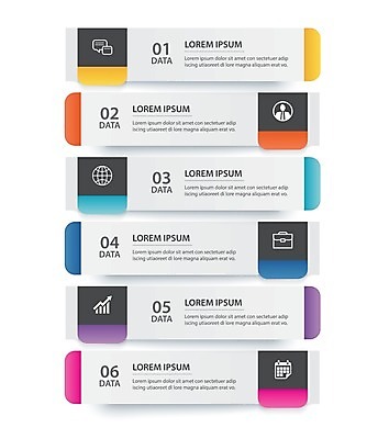 EPS 해외이미지 일러스트 비즈니스 그래프 사람없음 자료 인포그래픽 순서 목차 해외일러스트 파일형식 벡터