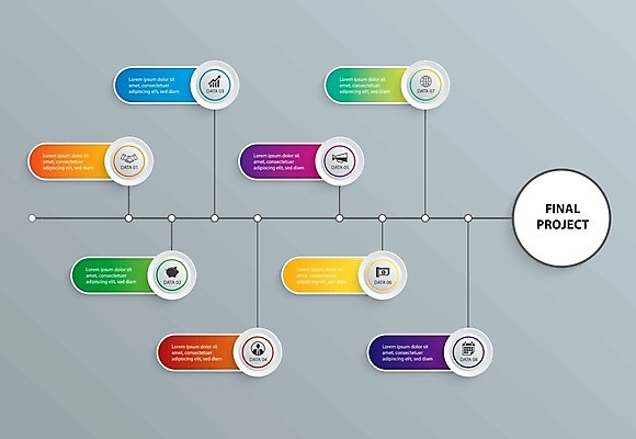 EPS 해외이미지 일러스트 비즈니스 그래프 사람없음 자료 인포그래픽 회색 단계 목차 해외일러스트 컬러 파일형식 벡터