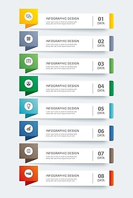 EPS 해외이미지 일러스트 비즈니스 그래프 사람없음 자료 인포그래픽 순서 목차 해외일러스트 파일형식 벡터
