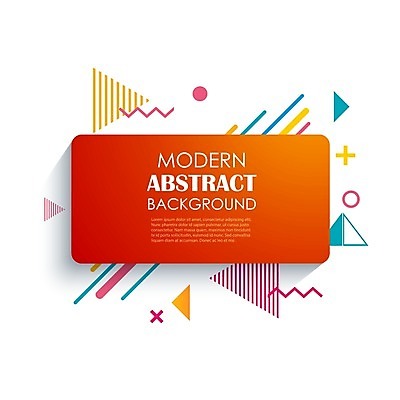 EPS 해외이미지 선 백그라운드 패턴 일러스트 추상 사람없음 사각형 주황색 삼각형 기하학 지오메트릭 해외일러스트 도형 컬러 무늬 파일형식 벡터