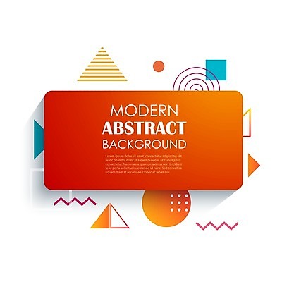 EPS 해외이미지 선 백그라운드 패턴 일러스트 추상 사람없음 사각형 주황색 원형 삼각형 기하학 지오메트릭 해외일러스트 도형 컬러 무늬 파일형식 벡터