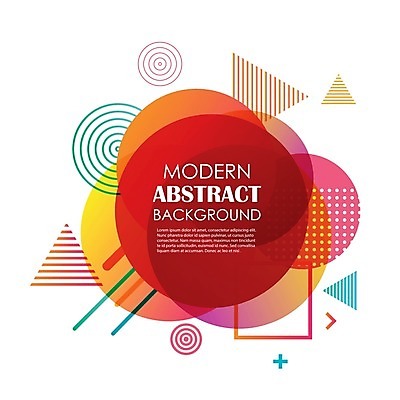 EPS 해외이미지 선 백그라운드 패턴 일러스트 추상 사람없음 빨간색 사각형 점 원형 삼각형 기하학 지오메트릭 해외일러스트 도형 컬러 무늬 파일형식 벡터