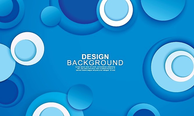 EPS 해외이미지 디자인 백그라운드 일러스트 사람없음 파란색 원형 해외일러스트 도형 컬러 파일형식 벡터