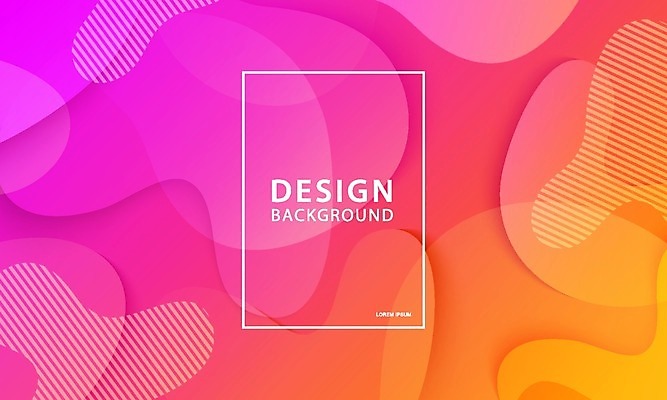 EPS 해외이미지 디자인 선 분홍색 백그라운드 일러스트 사각프레임 사람없음 주황색 그라데이션 해외일러스트 컬러 프레임 사각형 파일형식 벡터