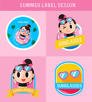 전신 여자 리본 어린이 분홍색 일러스트 수영장 윙크 소녀 상반신 세명 여름 여름휴가 바캉스 선글라스 눕기 라벨 하트 튜브 몬스테라 소녀만 국내일러스트 AI파일 모양 식물 계절 안경 컬러 모션 휴가 프레임 표정 사람 여자만 어린이만 파일형식 벡터 여름_계절