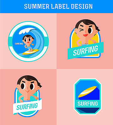 전신 남자 수영복 리본 파도 분홍색 하늘색 일러스트 윙크 상반신 성인 세명 여름 여름휴가 바캉스 라벨 서핑보드 서핑 서퍼 성인남자만 국내일러스트 AI파일 옷 계절 바다 컬러 휴가 운동선수 프레임 표정 사람 파란색 수상스포츠 보드_스포츠 남자만 성인만 파일형식 벡터 여름_계절