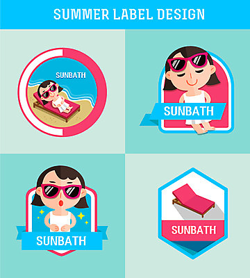전신 여자 리본 어린이 하늘색 일러스트 소녀 상반신 해변 세명 여름 여름휴가 바캉스 선글라스 눕기 라벨 눈감음 선탠 선베드 소녀만 국내일러스트 AI파일 계절 안경 바다 의자 모션 휴가 프레임 사람 파란색 여자만 어린이만 파일형식 벡터 여름_계절