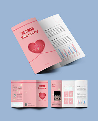 템플릿 표지디자인 표지 내지 리플렛 분홍색 3단접지 팜플렛 사람없음 경제 하트 말_게임 QR코드 바이탈사인 백신 심전도 인디자인 INDD 코로나바이러스 바이알 포스트코로나 위드코로나 이미지템플릿 모양 컬러 의학 의료용품 바이러스 사회이슈 파일형식