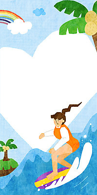 전신 PSD 여자 파도 무지개 일러스트 프레임 한명 성인 여름 여름휴가 바캉스 야자수 하트 서핑보드 서핑 여름라이프 프레임일러스트 성인여자한명만 국내일러스트 자연요소 모양 나무 1 라이프스타일 계절 바다 휴가 사람 수상스포츠 보드_스포츠 여자한명만 성인여자만 파일형식 여름_계절