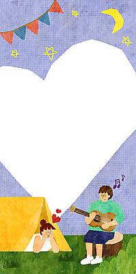 전신 PSD 커플 여자 남자 별 엎드리기 연주 음표 일러스트 프레임 텐트 들기 앉기 상반신 성인 두명 여름 여름휴가 바캉스 보라색 캠핑 달 기타 하트 가랜드 꽃받침 여름라이프 프레임일러스트 성인만 국내일러스트 자연요소 모양 라이프스타일 기호 계절 음악 컬러 관계 모션 현악기 레저 휴가 캠핑도구 사람 손짓 파티용품 파일형식 여름_계절