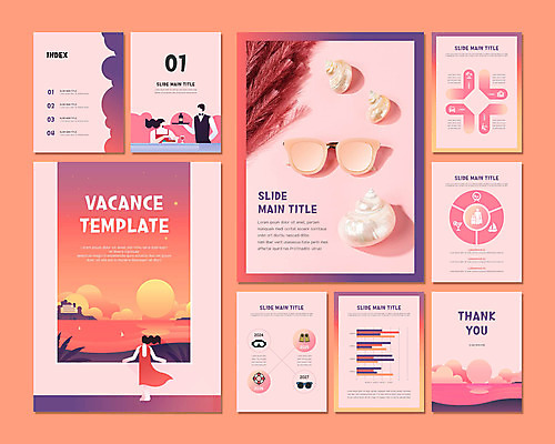 전신 템플릿 여자 남자 바다 분홍색 비즈니스 그래프 들기 상반신 성인 세명 여름휴가 바캉스 세트 선글라스 태양 노을 와인 소라 웨이터 PPT 프레젠테이션 문서템플릿 튜브 성인만 9P 이미지템플릿 자연요소 직업 안경 컬러 모션 휴가 어패류 주류 사람 파일형식 여름_계절