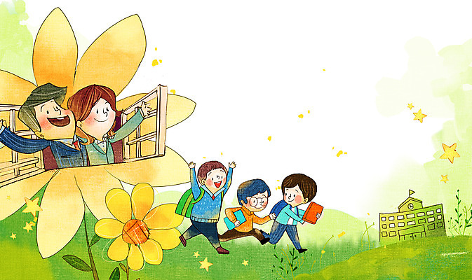 전신 PSD 학생 여자 어린이교육 남자 꽃 별 어린이 일러스트 창문 학교 들기 소녀 소년 여러명 상반신 성인 초록색 달리기 교사 등교 국내일러스트 자연요소 식물 직업 교육 컬러 다수 모션 사람 등하교 파일형식