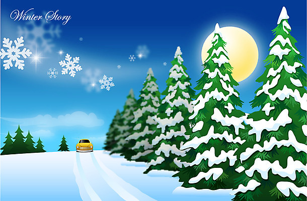 EPS 모양 나무 계절 길 백그라운드 겨울 일러스트 자동차 밤하늘 풍경 사람없음 달리기 설원 드라이브 추위 보름달 달 눈 눈송이 숲 가로수 겨울배경 국내일러스트 자연요소 식물 육상교통 모션 하늘 날씨 눈_날씨 운전 야간 파일형식 벡터