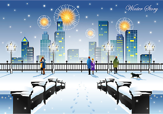 EPS 동물 한마리 커플 계절 여자 남자 백그라운드 겨울 야경 가로등 데이트 일러스트 밤하늘 조명 불꽃놀이 사람 빌딩 여러명 성인 건물 빛 설원 추위 눈 도시 개 강아지 발자국 성인만 겨울배경 국내일러스트 자연요소 1 건축물 공공시설 다수 포유류 관계 자국 놀이 하늘 날씨 눈_날씨 반려동물 야간 파일형식 벡터 풍경_경치