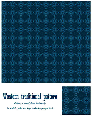 EPS 해외 문양 유럽 백그라운드 무늬 패턴 일러스트 벽지 사람없음 파란색 전통문양 앤티크 포장지 엔틱문양 국내일러스트 전통 나라 컬러 포장 파일형식 벡터