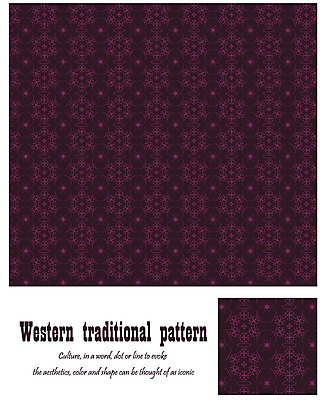 EPS 해외 문양 유럽 백그라운드 무늬 패턴 일러스트 벽지 사람없음 전통문양 앤티크 자주색 포장지 엔틱문양 국내일러스트 전통 나라 컬러 포장 파일형식 벡터