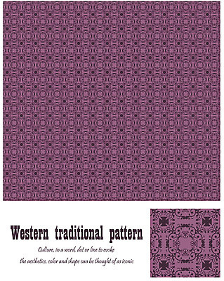 EPS 해외 문양 유럽 백그라운드 무늬 패턴 일러스트 벽지 사람없음 전통문양 보라색 앤티크 포장지 엔틱문양 국내일러스트 전통 나라 컬러 포장 파일형식 벡터
