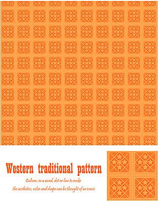 EPS 해외 문양 유럽 별 백그라운드 무늬 패턴 일러스트 벽지 사람없음 전통문양 주황색 앤티크 포장지 엔틱문양 국내일러스트 자연요소 전통 나라 컬러 포장 파일형식 벡터