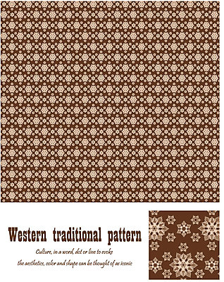 EPS 해외 문양 유럽 백그라운드 무늬 패턴 일러스트 벽지 사람없음 갈색 전통문양 앤티크 포장지 엔틱문양 국내일러스트 전통 나라 컬러 포장 파일형식 벡터
