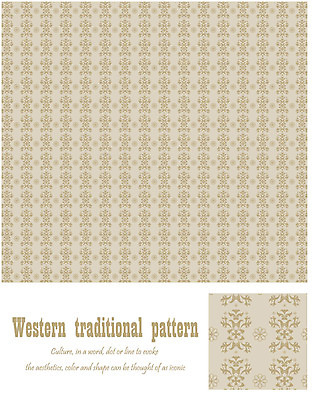 EPS 해외 문양 유럽 백그라운드 무늬 꽃무늬 패턴 일러스트 벽지 사람없음 전통문양 앤티크 포장지 엔틱문양 베이지색 국내일러스트 전통 꽃 나라 컬러 포장 파일형식 벡터